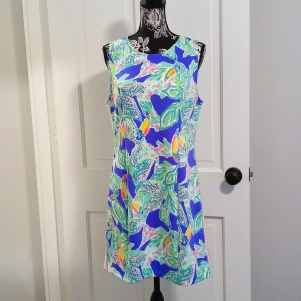 🦜HTF Lilly Pulitzer🦜- Mila Stretch Shift Dress